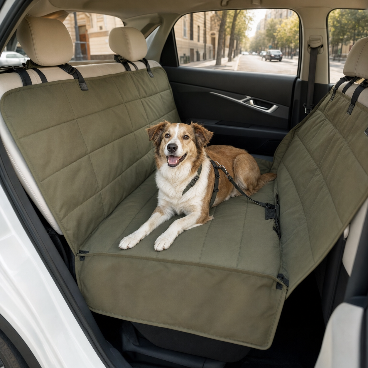 Housse de protection de siège pour voyager avec un chien