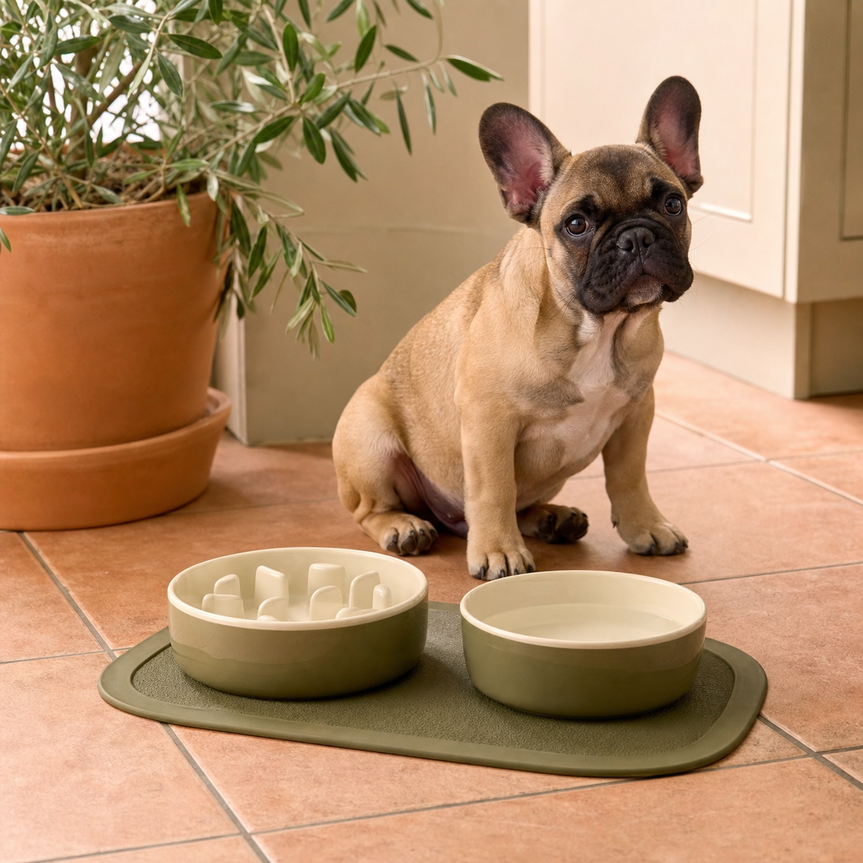 Gamelles anti-glouton pour chiens